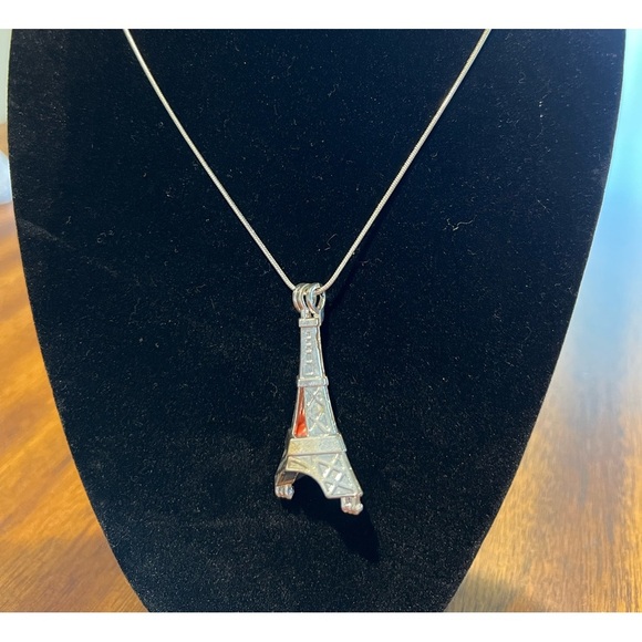 Sterling Silver Pearl Necklace - Picture 1 of 3